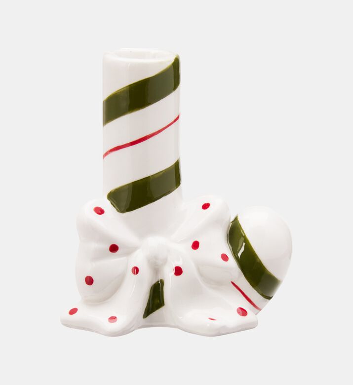 Home Deco and More Candle Holder Candy, Green, Packshot View