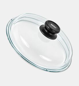 Risoli Glass Transparent Lid, Clear, 20-cm, Packshot View