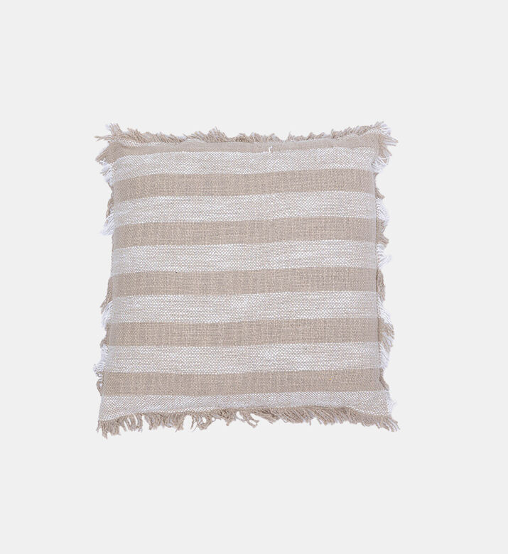 Home Deco and More Glory Fringe Edges Cushion, Packshot View