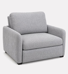 Home Deco and More Sofabed Diana 1 Seater, Grey, Packshot View