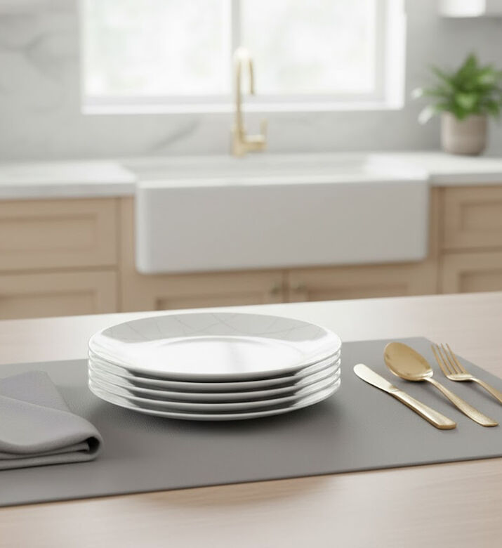 Home Deco and More Graphic Dinner Plate 6-piece Set - 27 Cm, Packshot View