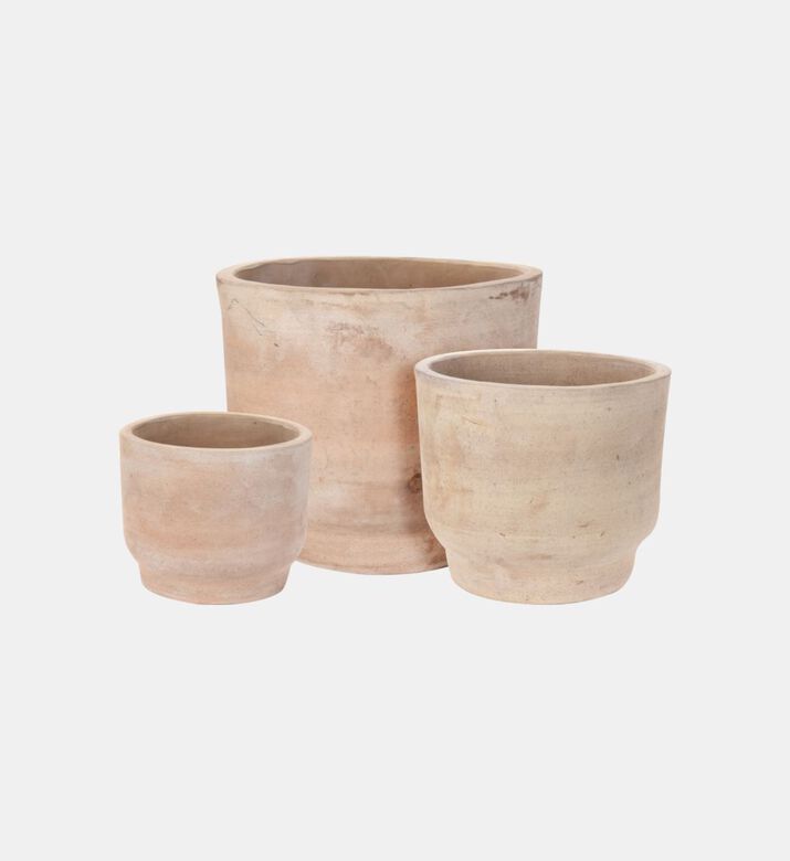 Ceramic Planter 3-piece Set