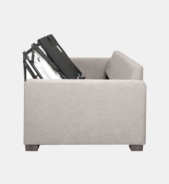 Home Deco and More Samsee Fabric Pull-out Bed Sofa, Beige, Packshot View