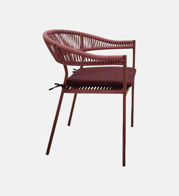 Home Deco and More Geneve Dinning Chair, Terracotta, Packshot View