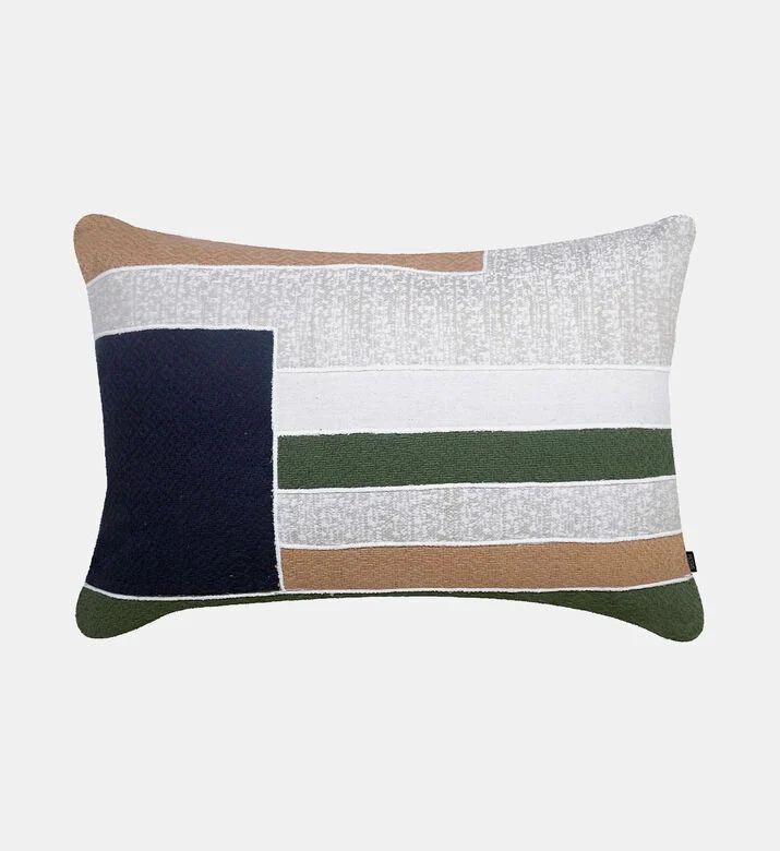 Home Deco and More Bruk Cotton Rectangular Filled And Vaccumed Cushion, Packshot View