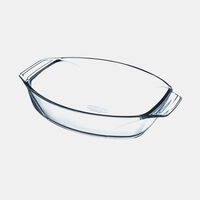 Irresistible Glass Oval Roaster 30x21 Cm