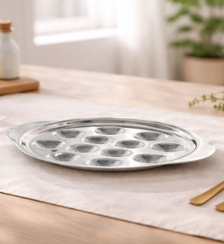 Chevalier Diffusion Stainless Steel Snail Plate, Packshot View