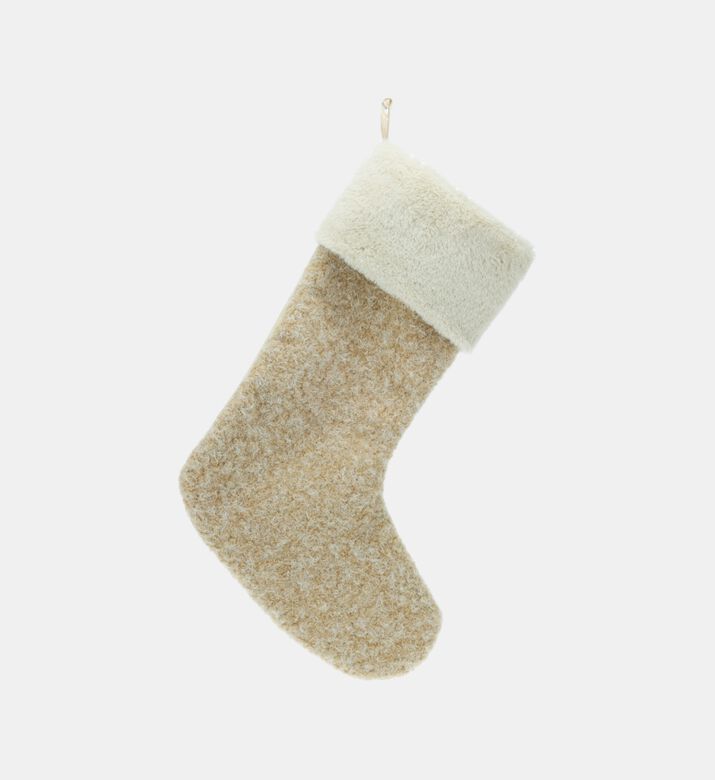 Home Deco and More Stocking Xmas, Beige, Packshot View