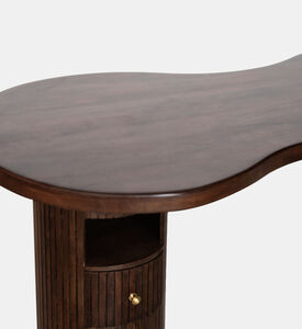 Home Deco and More Pillar Mango Wood Writing Desk, Packshot View