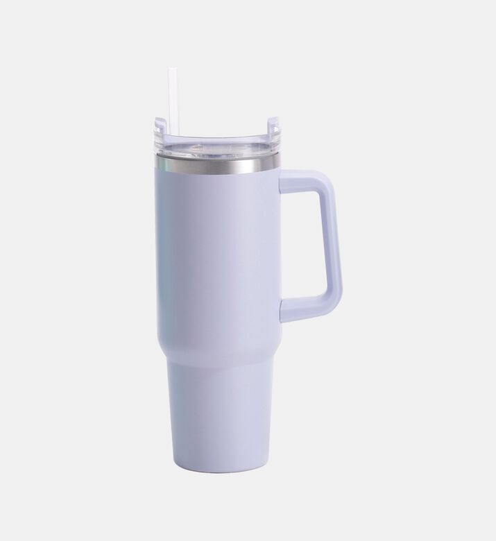 Double-walled Handled Drinking Mug