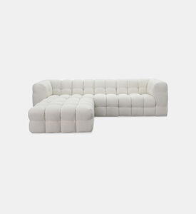 Home Deco and More Copenhagen 3-seater Sofa Ottoman, Packshot View