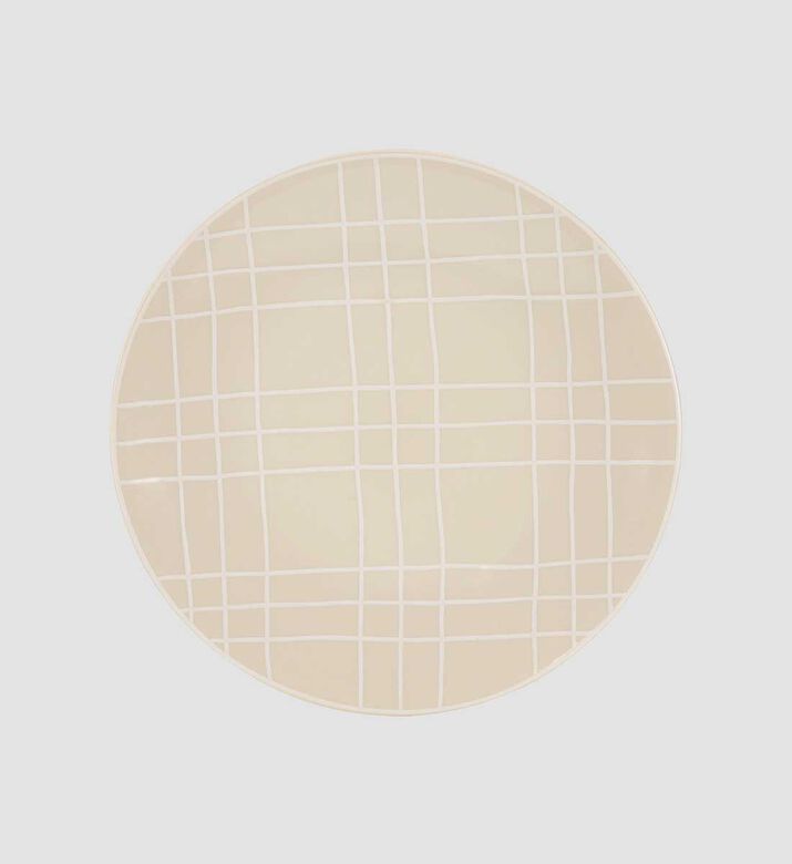 Checkered Dessert Plates 4-piece Set