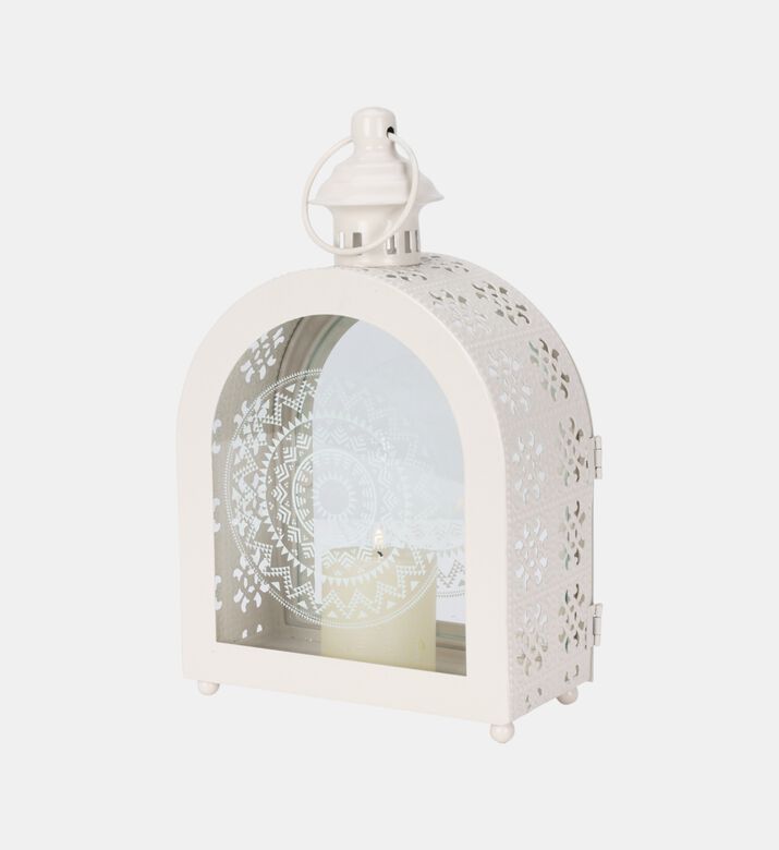 Metal 2-piece Lantern Set