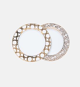 Lux Dessert 2-piece Plate Set