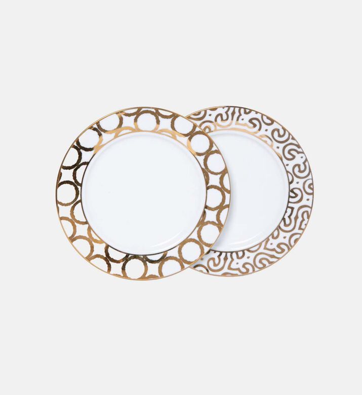 Lux Dessert 2-piece Plate Set