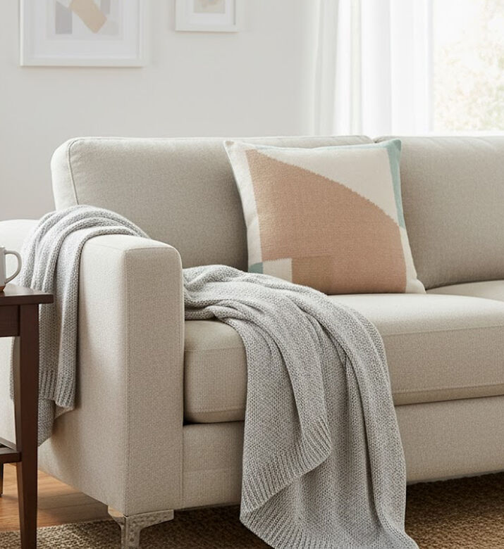 Home Deco and More Rodro Woven Filler-vacuum Cushion, Packshot View