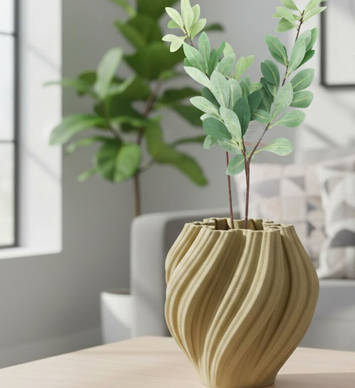 Kersten Decorative Porcelain Vase, Packshot View