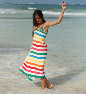 Delmor Stripped Beach Towel