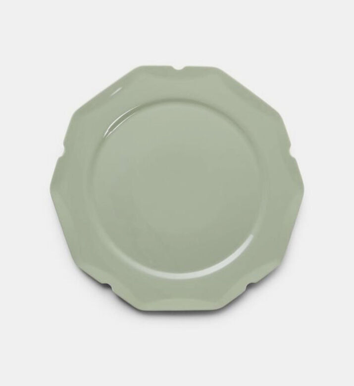 Essenza Flower Porcelain Serving Plate, Green, 34-cm, Packshot View