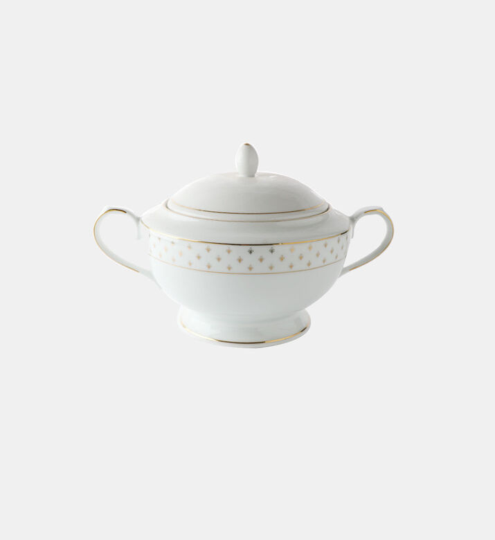 JMK Vera Gold Porcelain Soup Tureen, Packshot View