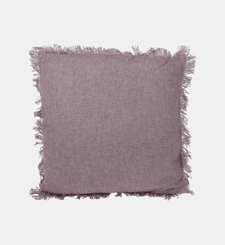 Cotton Zippered Slub Cushion