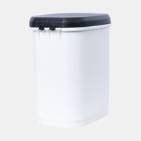 Plastic Step-on Pedal Bin - 10 W