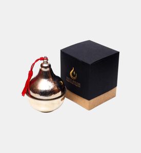 Nour Bougie Balantica Nickel Candle, Gold, 10-cm, Packshot View