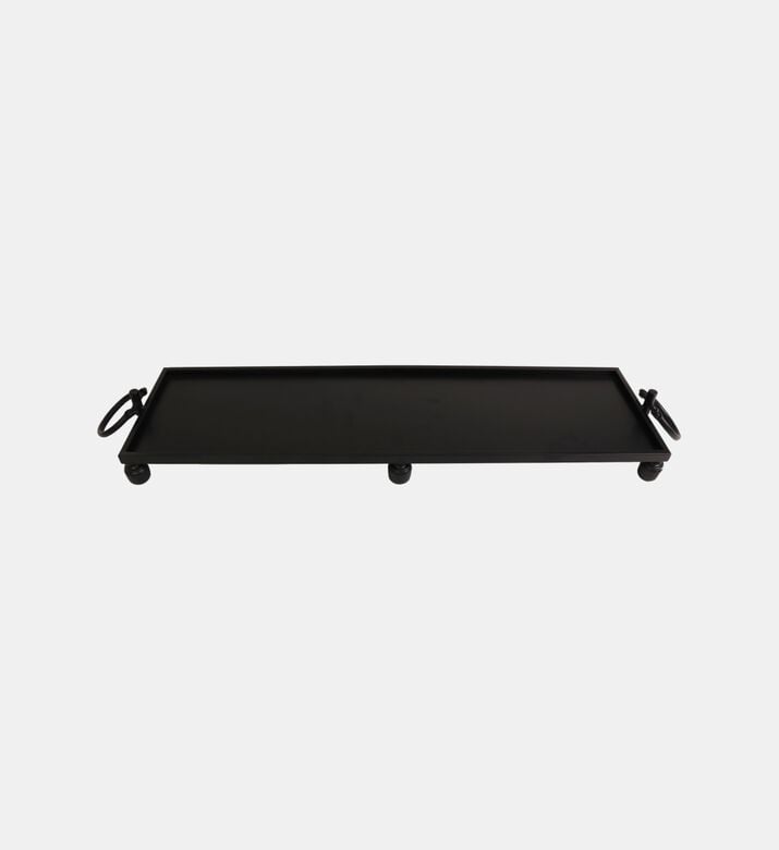 Minimalist Design Four Feet Rectangular Serving Tray