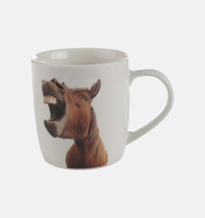 New Bone Printed Porcelain Mug