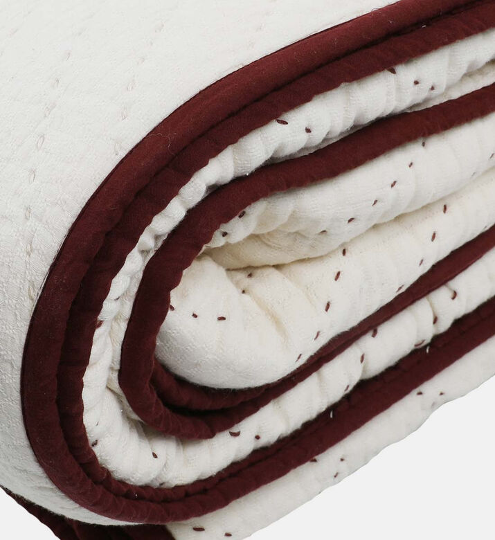 Piping Cotton Bed Cover