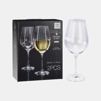 Crystalline 2-piece Wine Glass Set