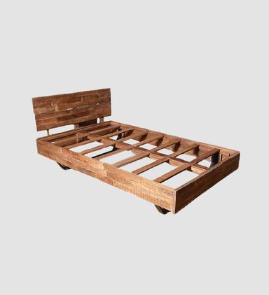 Jasmine Mango Wood Bed Base