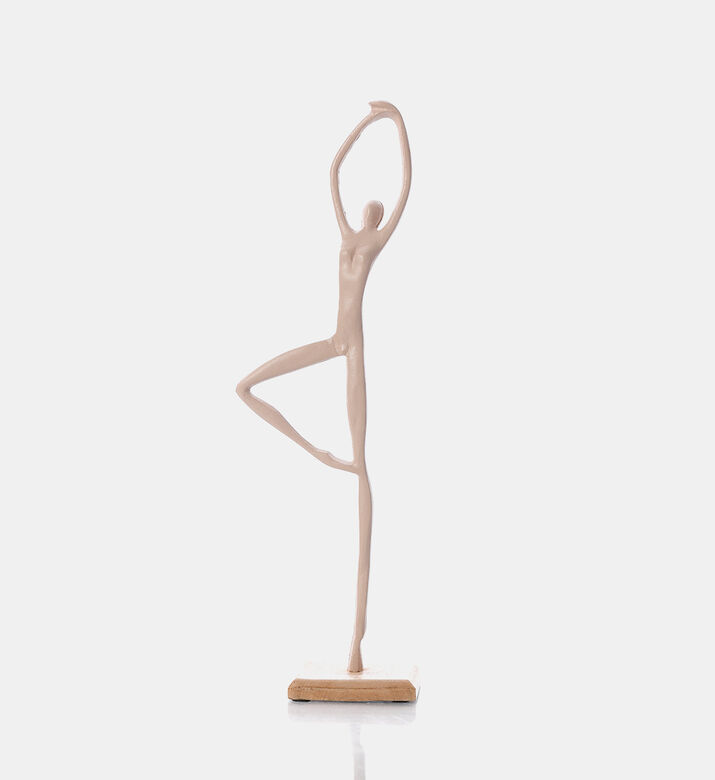 Mango Wood Dance-on-base Statue