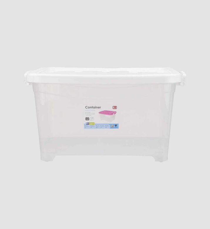 Plastic Wheels Storage Box - 30 L