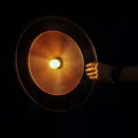 Leher Circular Iron Floor Lamp