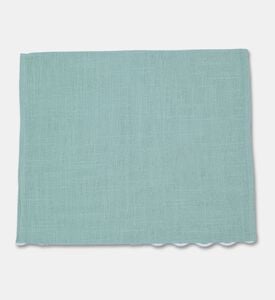 Home Deco and More Adelina Scalloped Design Table Runner, Packshot View