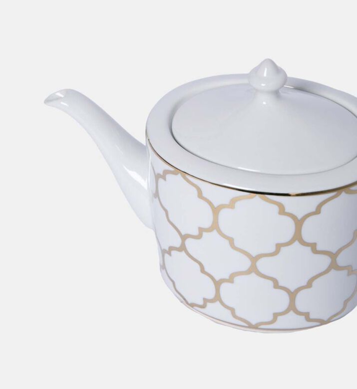 Rosanna Pellegrini Lux Gold Embellished Teapot, Packshot View