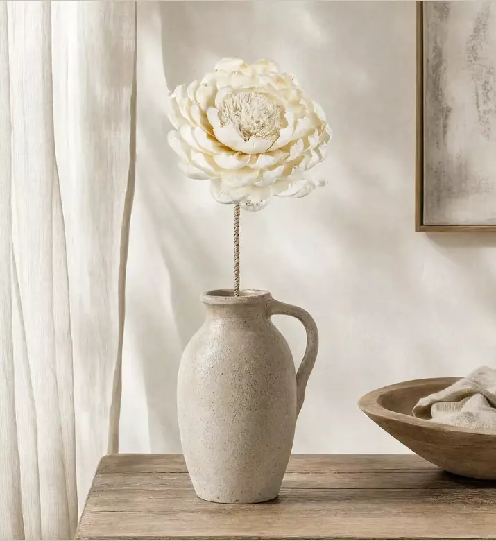 Shishi Dried Sola Peony 100 Cm, Model View