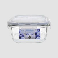 Glass Square Food Container