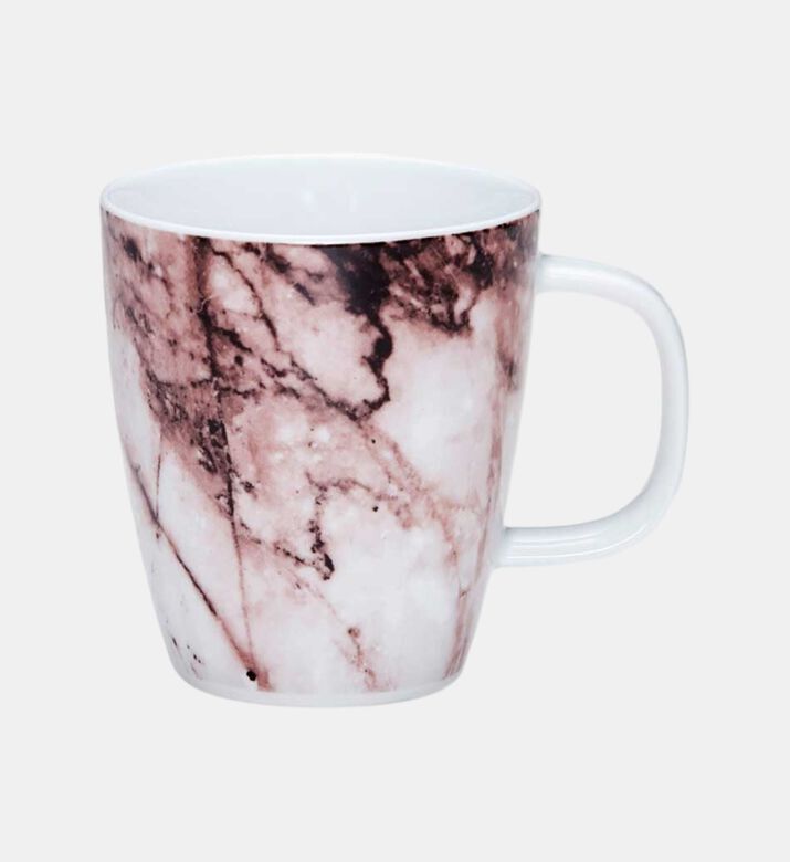 Salt and Pepper Masonry Porcelain Marble Mug, Packshot View Salt and Pepper Masonry Porcelain Marble Mug, Packshot View