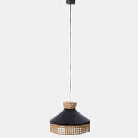 Velvet Cane Base Pendant Lamp