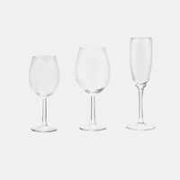 Wine And Champagne Glasses 18-piece Set