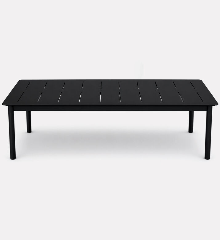 Home Deco and More Aluminum Butterfly-extension Dining Table, Anthracite, Packshot View