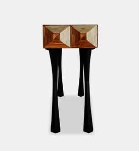 Home Deco and More Pyramid Console Table, Packshot View