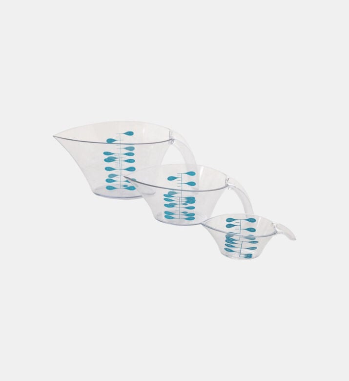 Trudeau Plastic Measuring Cups 3-piece Set, Packshot View