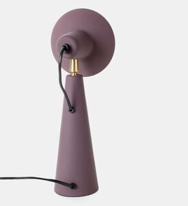 Home Deco and More Fauna 2 Pin Table Lamp, Red, Packshot View