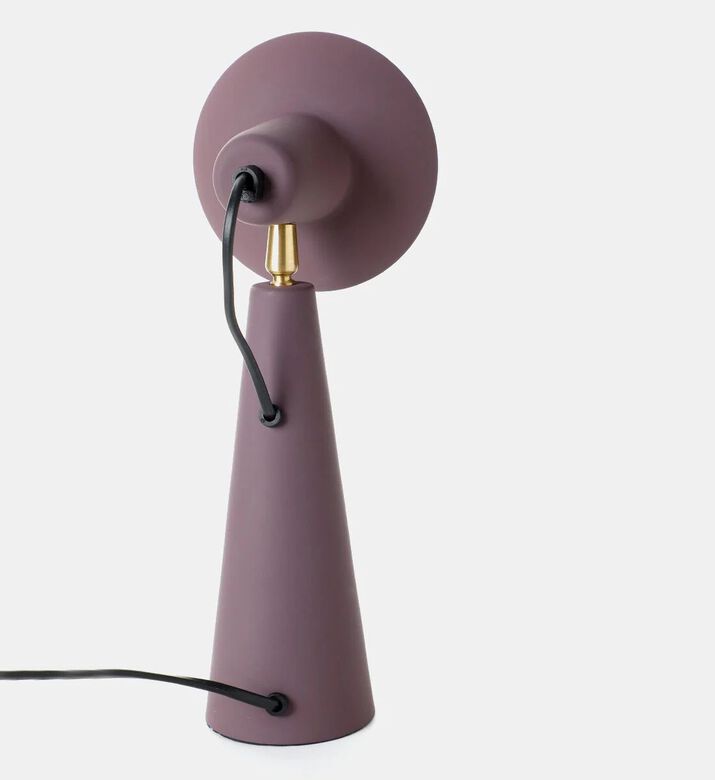 Home Deco and More Fauna 2 Pin Table Lamp, Red, Packshot View