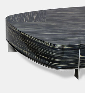 Home Deco and More Saba Sandalwood Veneer Coffee Table, Packshot View