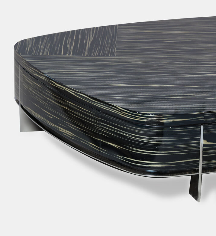 Home Deco and More Saba Sandalwood Veneer Coffee Table, Packshot View