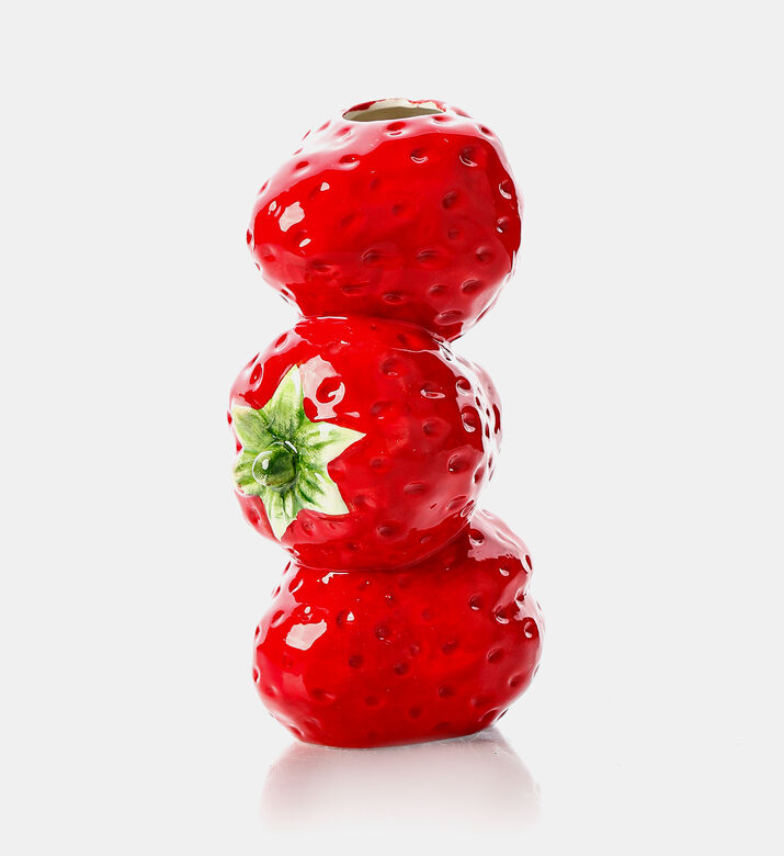 Triple-stacked Strawberry Vase